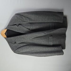 Bill Blass Mens Gray 2 Button 100% Camel Hair Blazer Sportcoat B1002 Sz 50L